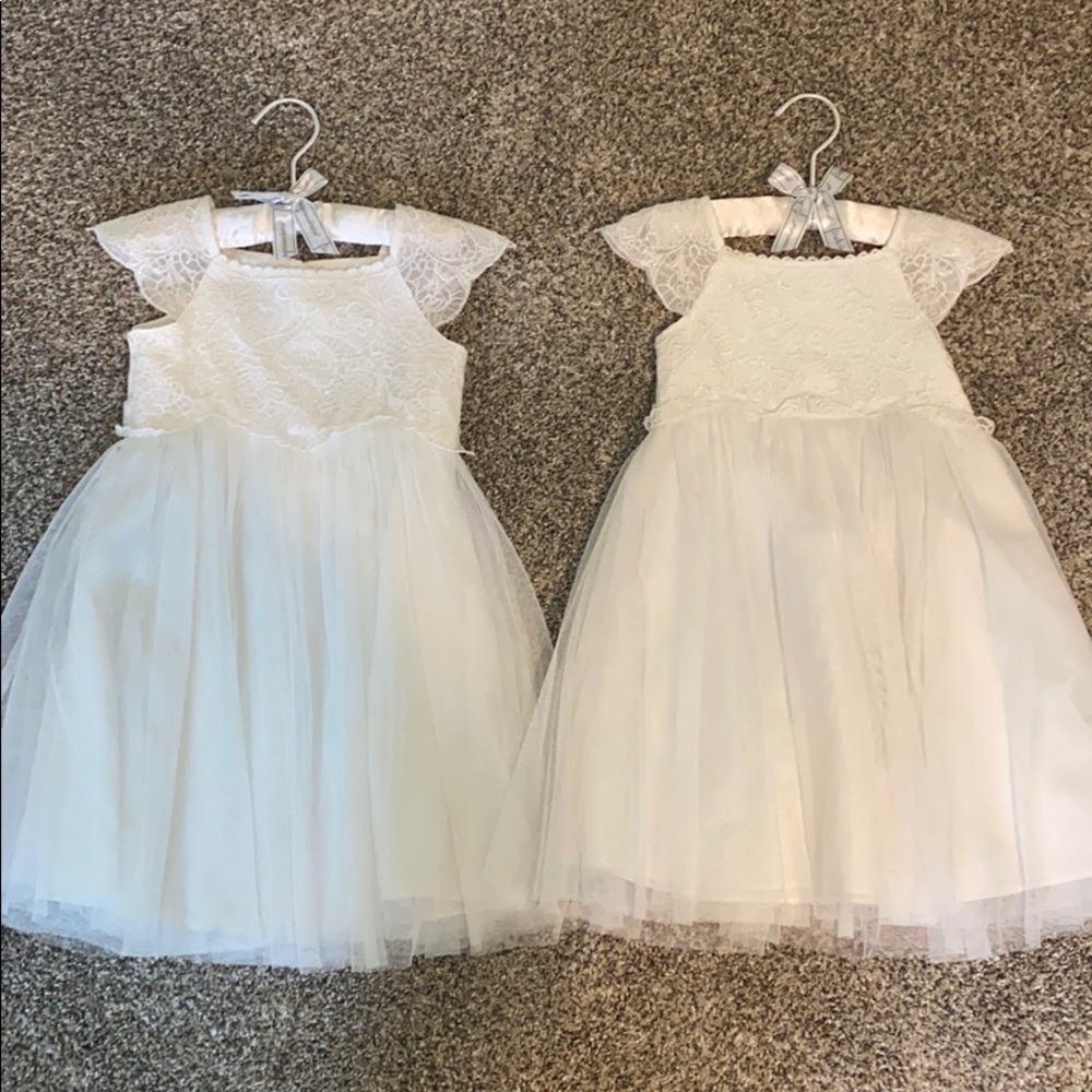 Beautiful matching dresses